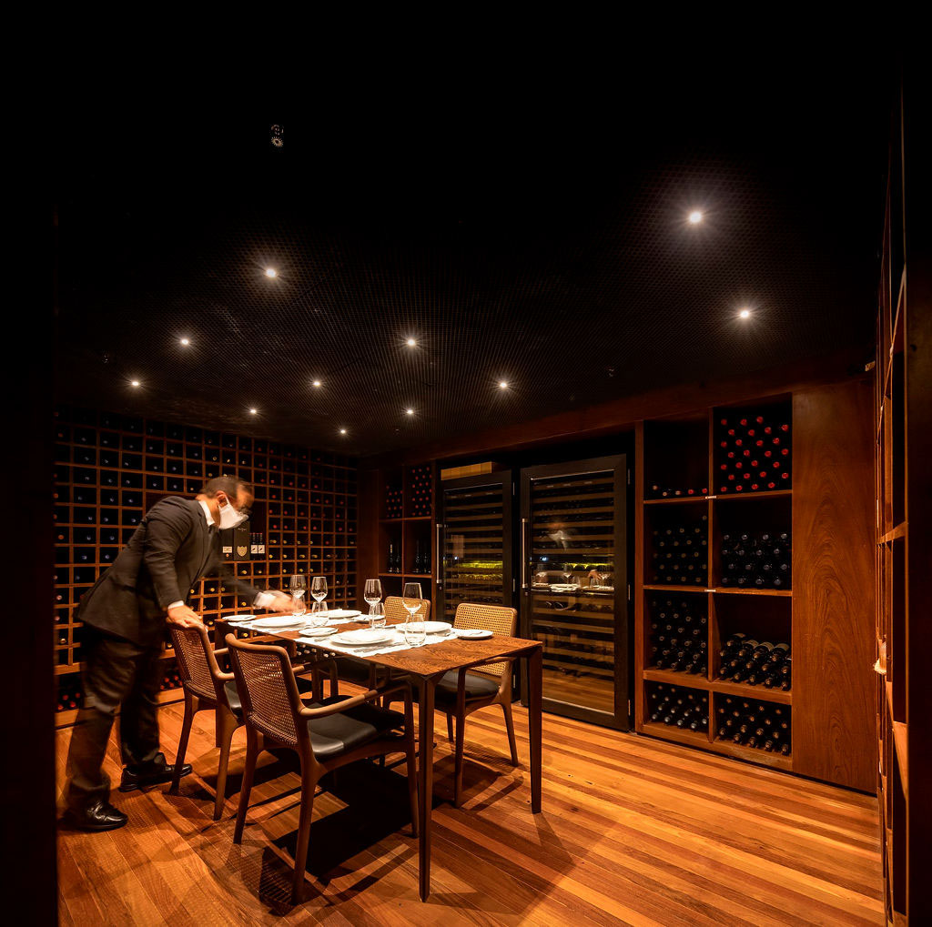 Dinner in the Wine Cellar
