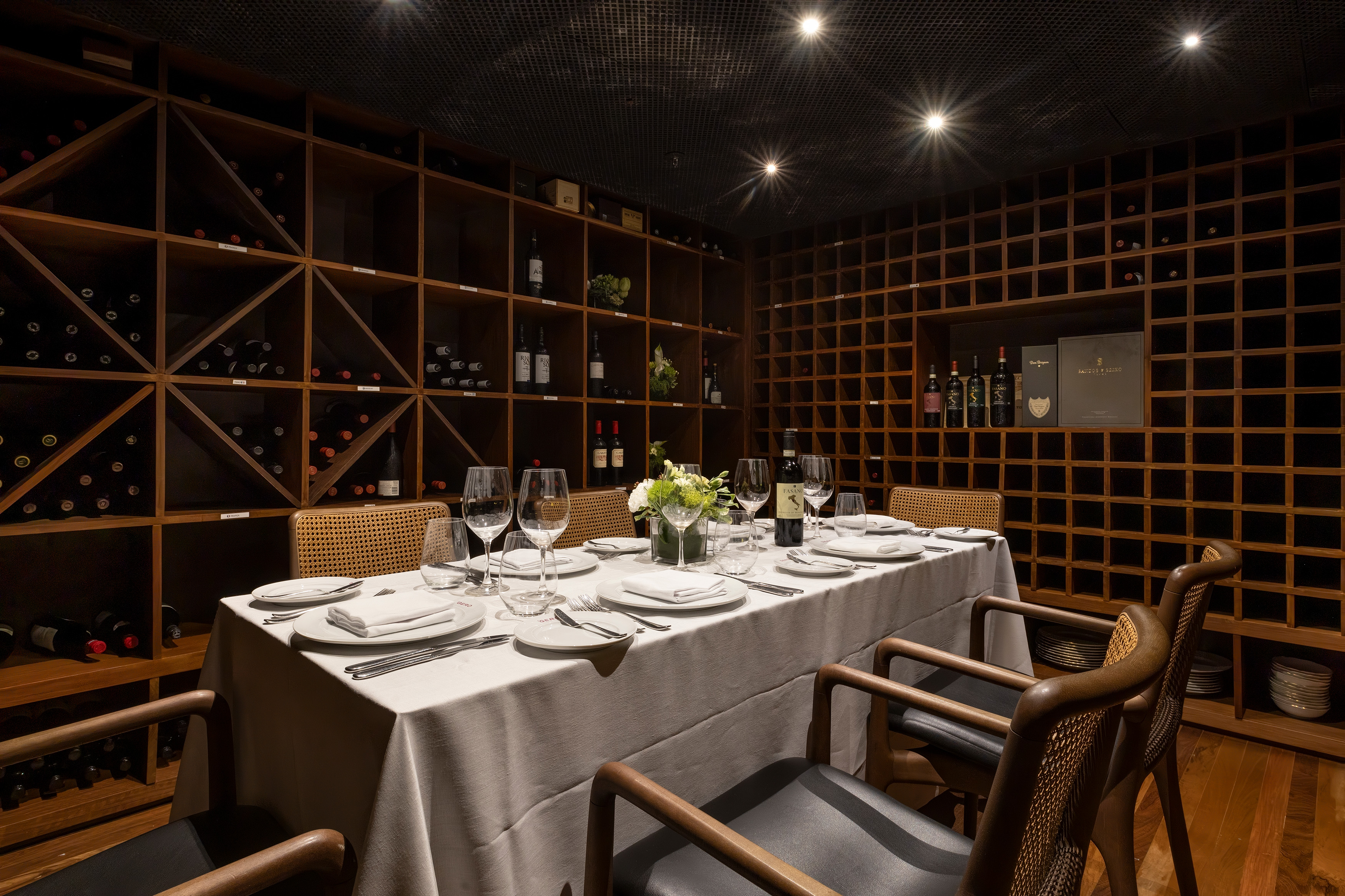 Dinner in the Wine Cellar