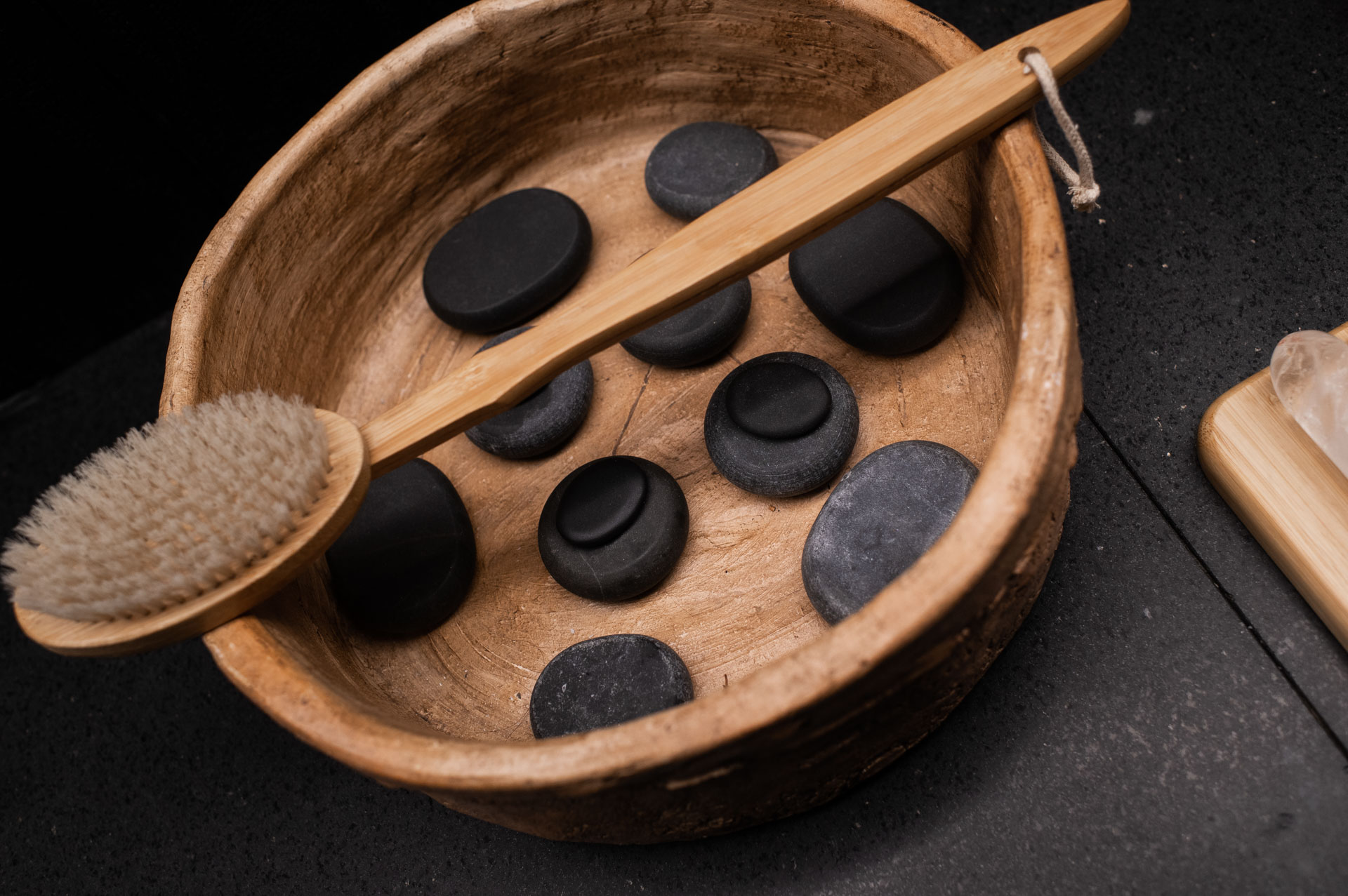 Crânio-Sacral com Pedras Aquecidas